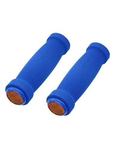 Short Foam Grips 7/8 long 127mm Blue.